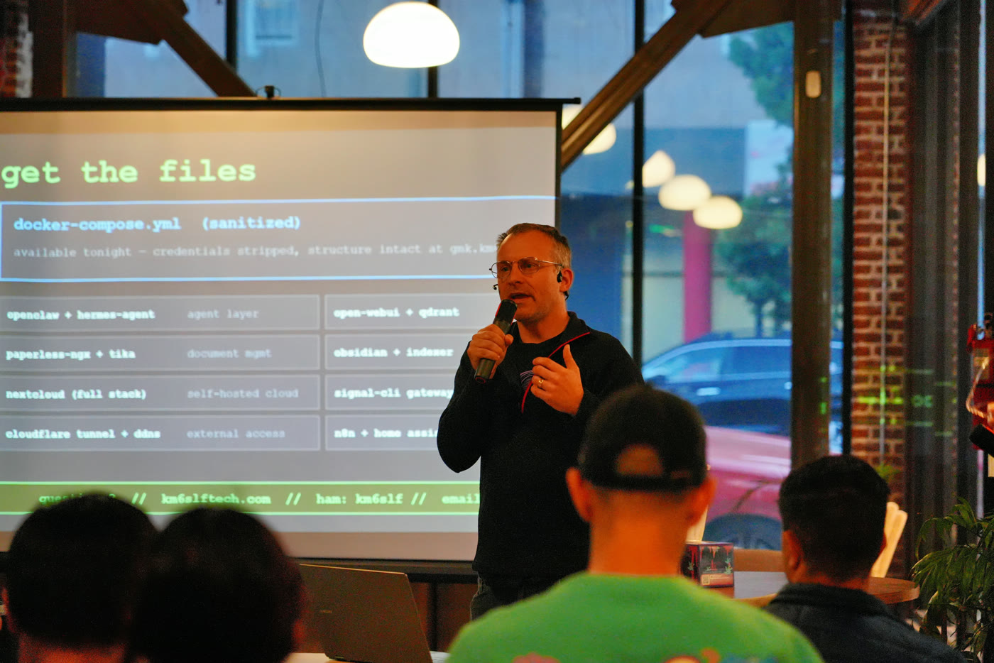 Bill Kreutinger demoing Joe Penclaw